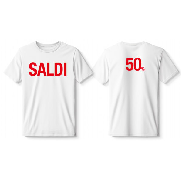 T-shirt in cotone - immagine 7